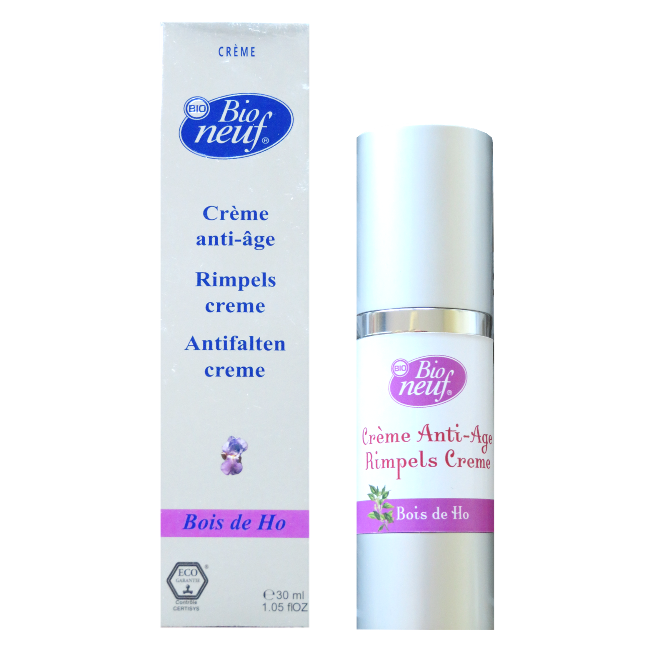 Crème anti-âge liftante bois de hô (30 ml)