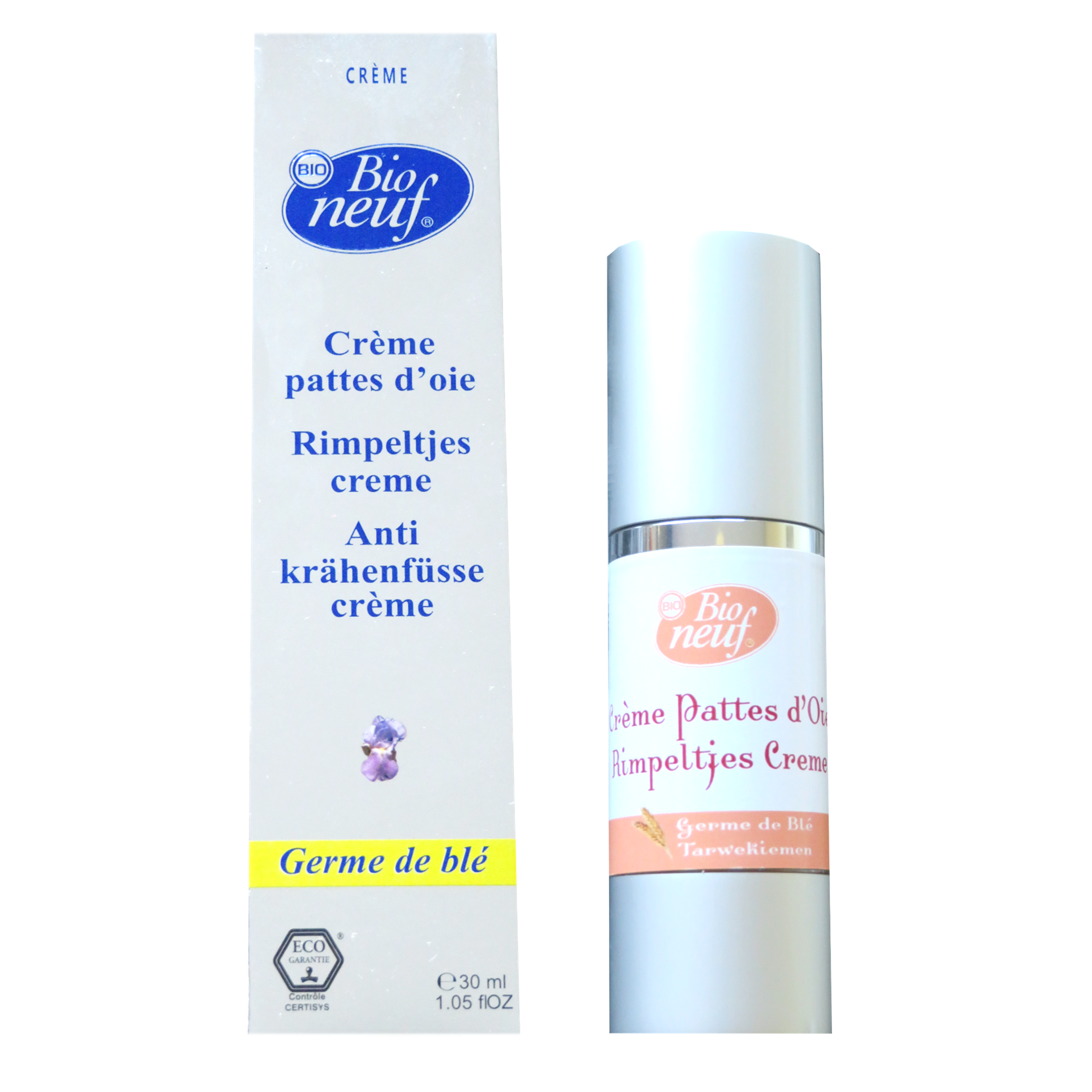 Crème pattes d'oie cosmétique BIO(30 ml)
