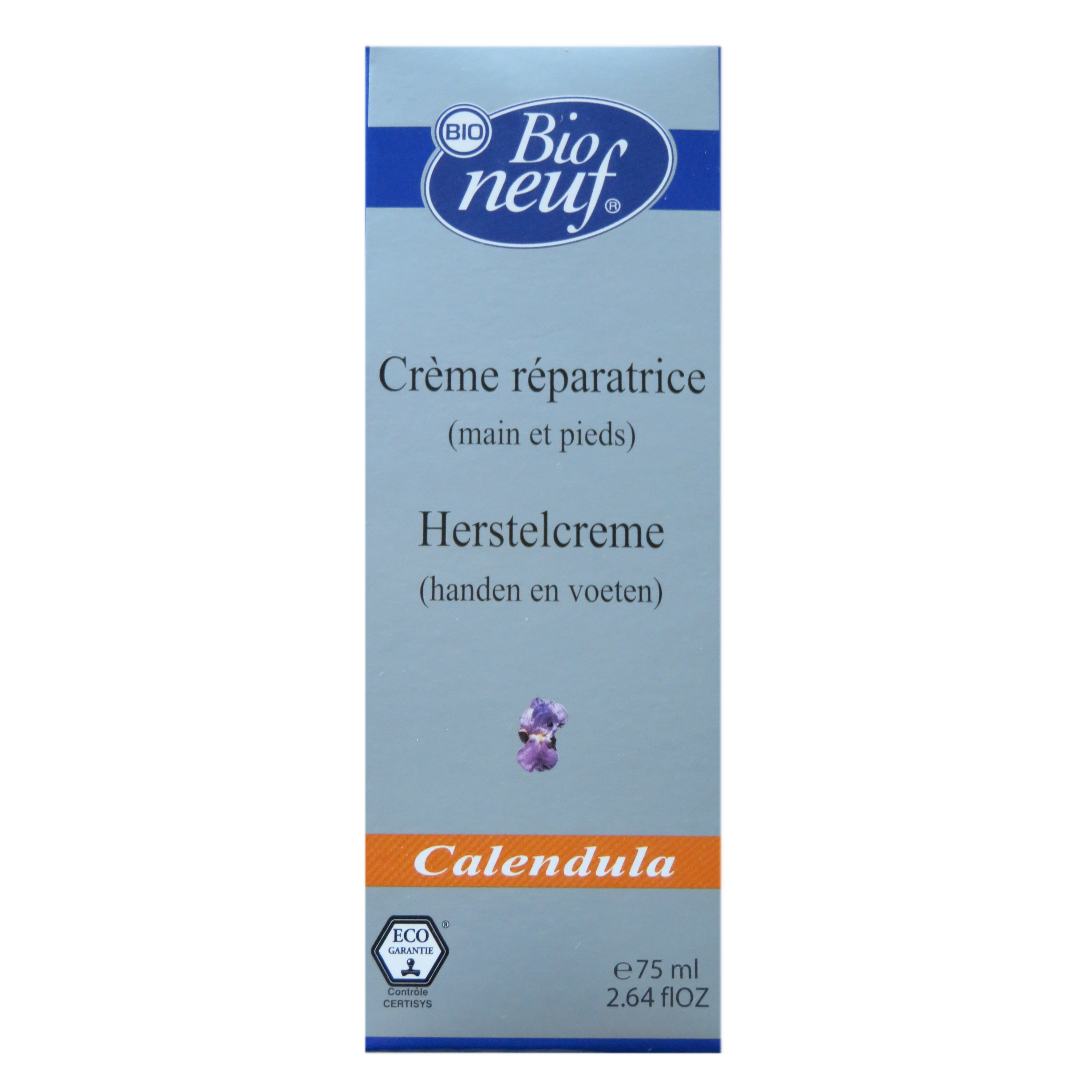 Crème réparatrice mains et pieds BIO (75 ml)