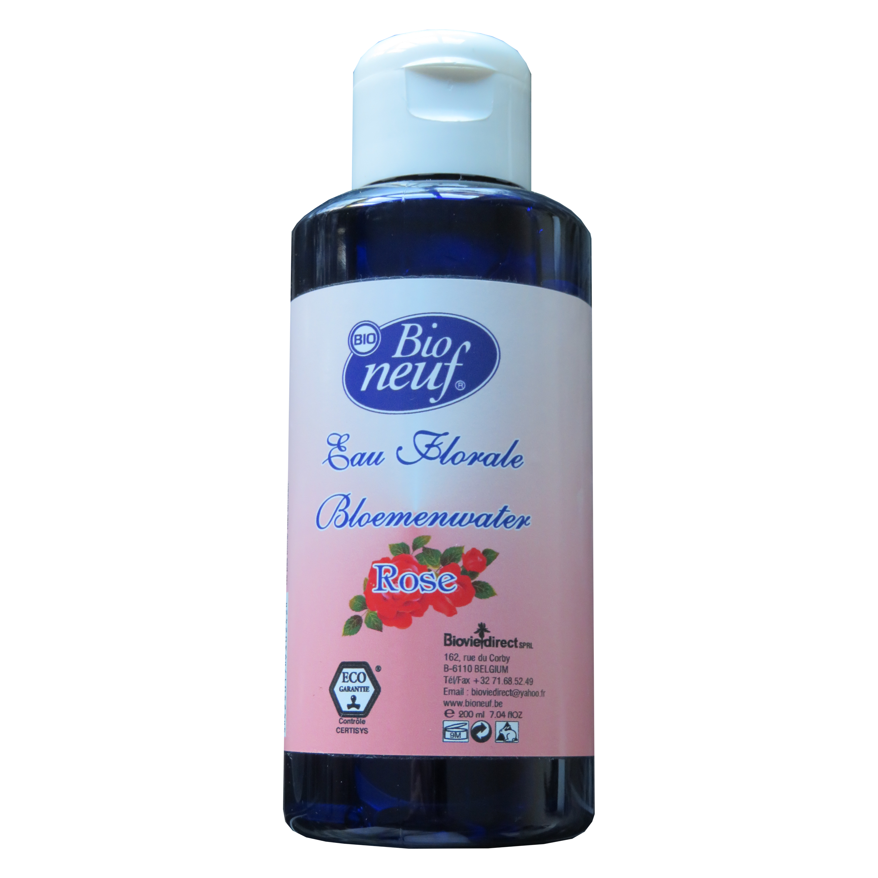 Eau florale rose de damas (200 ml)