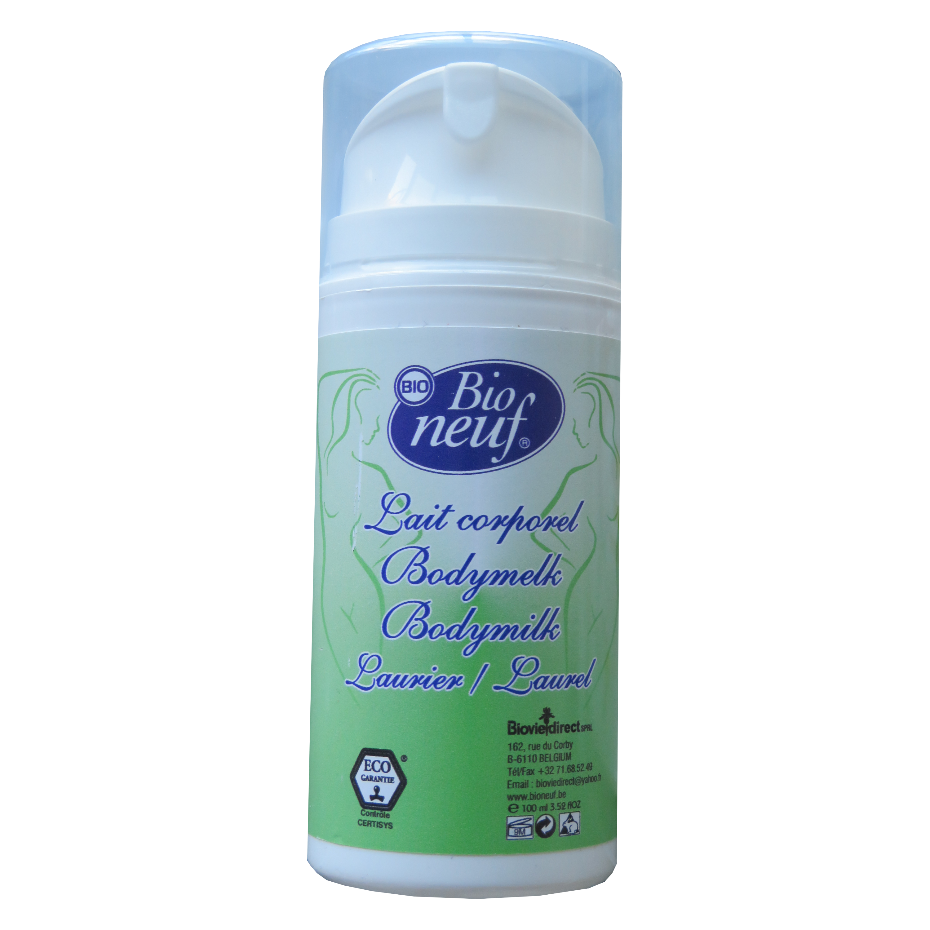 Lait corporel BIO au laurier hydratant (100 ml)
