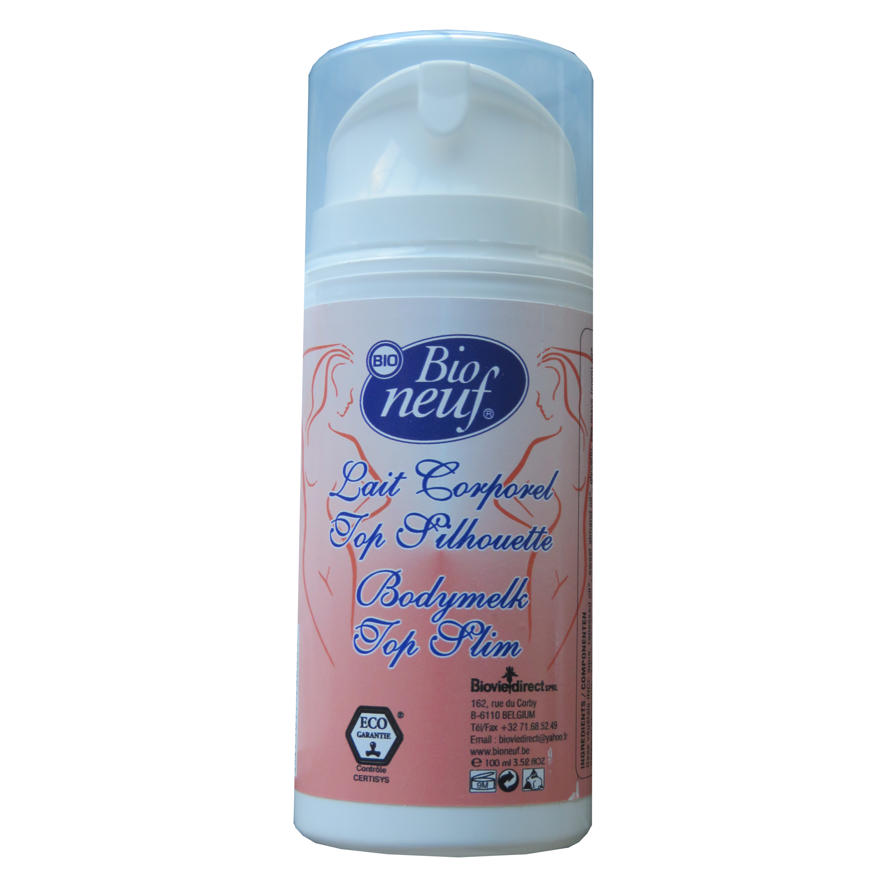 Lait corporel  BIO Top silhouette anti capiton (100 ml)