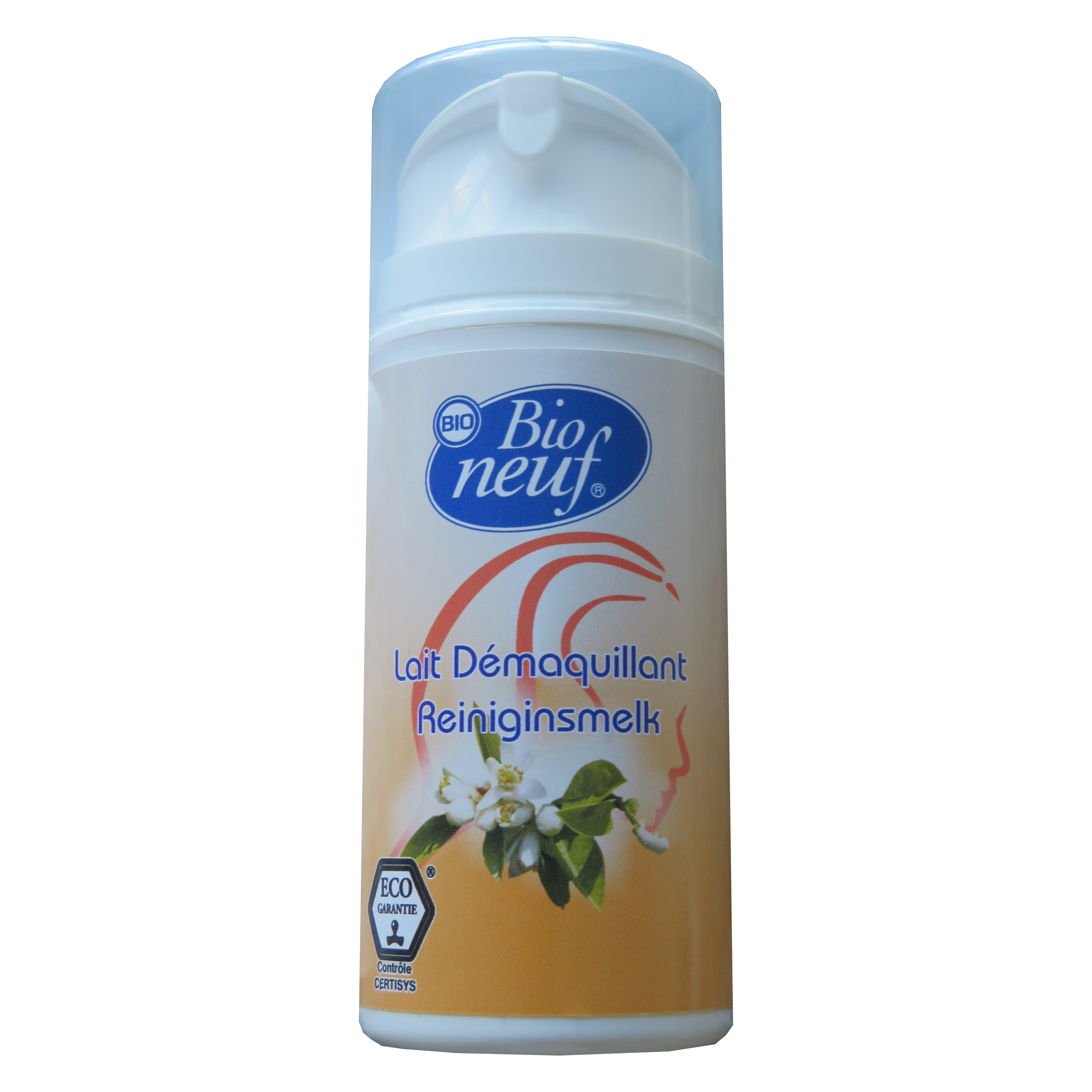 Lait démaquillant BIO à la fleur d'oranger (100 ml)